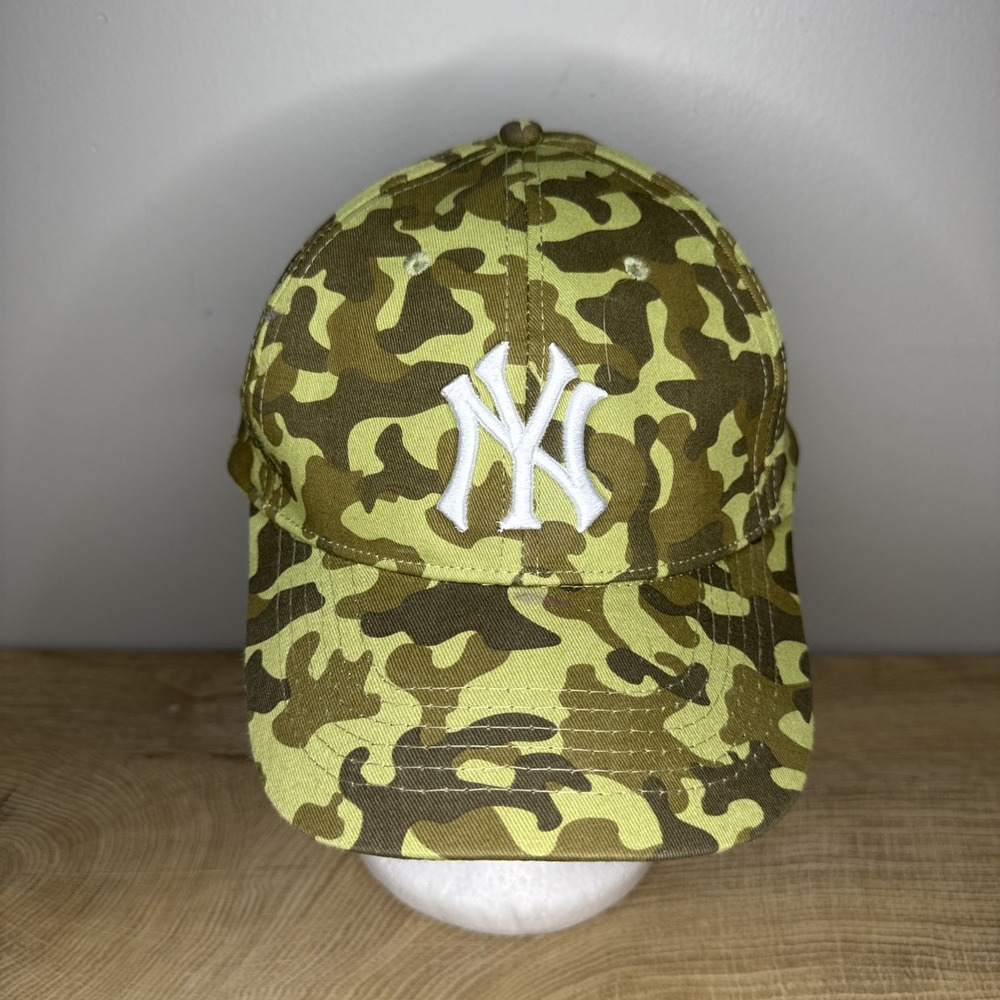 New York Yankees Hat Budweiser  MLB Embroidered Camouflage‎ Snapback Hat Cap